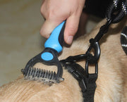 Maxpower Planet Pet Grooming Double Sided Dematting Undercoat Rake (Small)