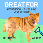 Maxpower Planet Pet Grooming Double Sided Dematting Undercoat Rake (Big)